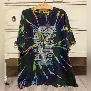 Vintage Radiohead Tie-Dye Band T-Shirt “Creep” – Men’s XL